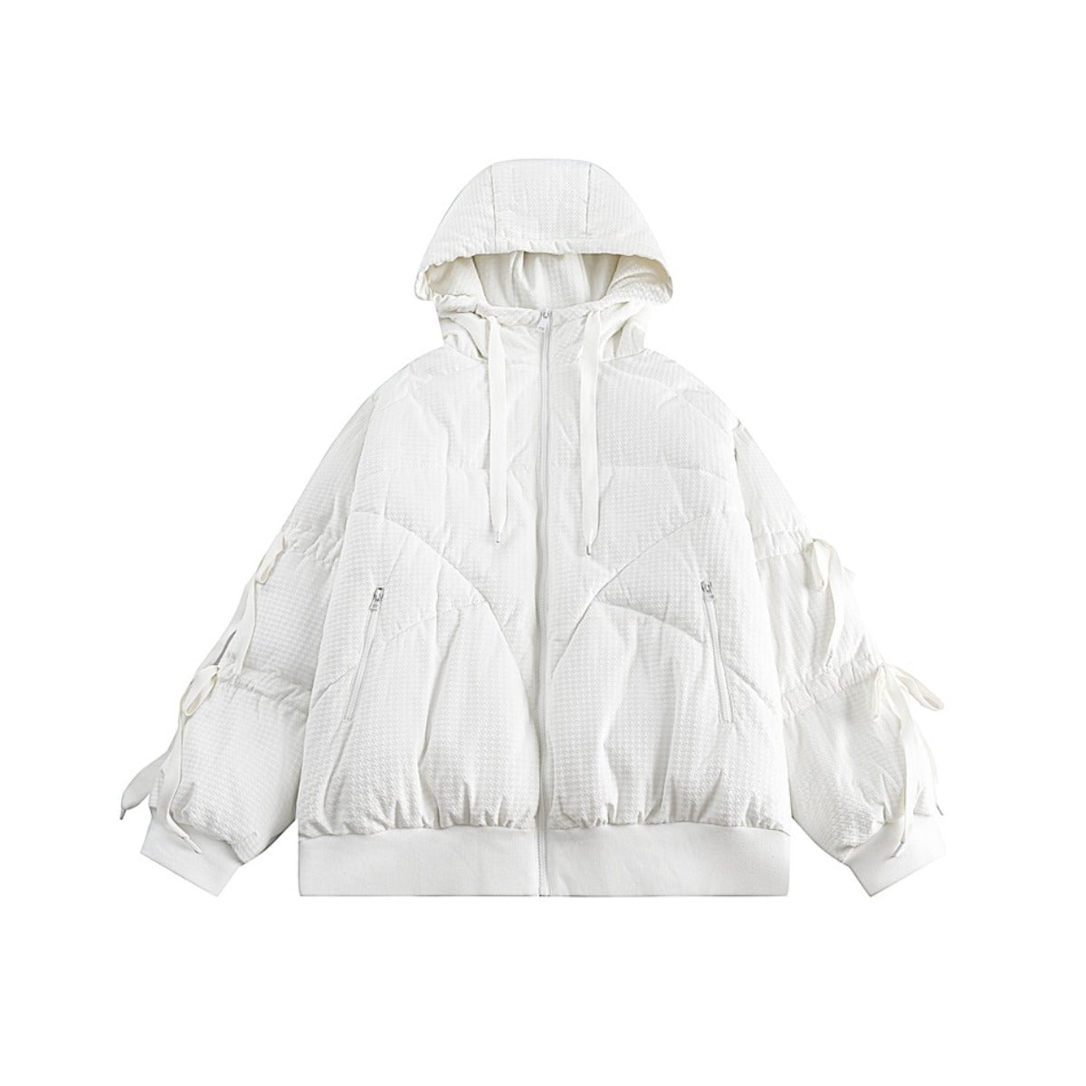 Unisex Coat Winter Hooded Jacket Warm-Keeping Cotton Clothing Boys and Girls Loose