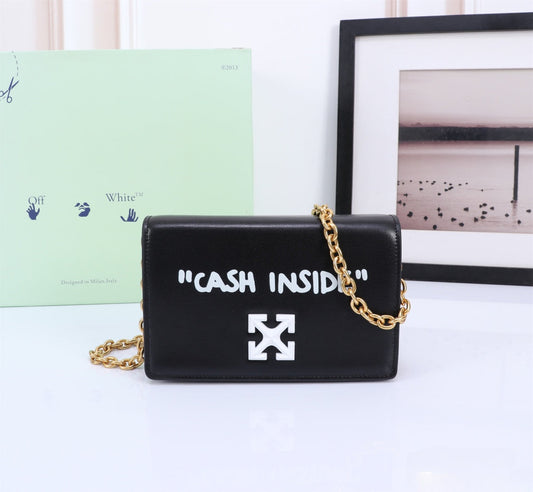 Off White Bag Casual Outdoor Convenient Tote Bag