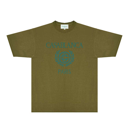 Casablanca T Shirts Fashion Print Street