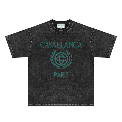 Casablanca Distressed T-Shirt