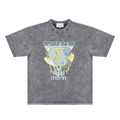 Casablanca Distressed T-Shirt