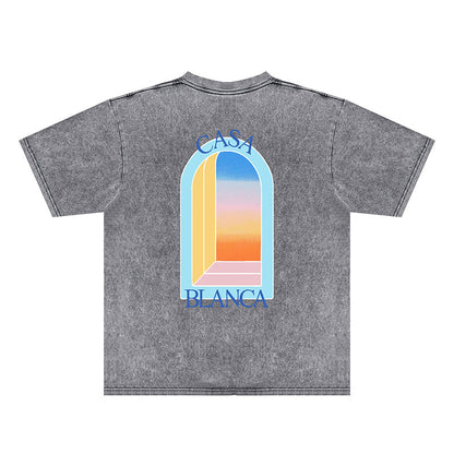 Casablanca Distressed T-Shirt