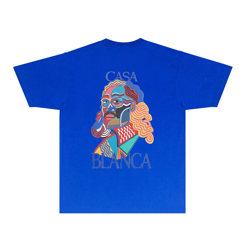 Casablanca T Shirts Fashion Print Street