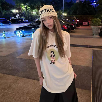 Unisex T-Shirts Vintage Casual Loose T-Shirts