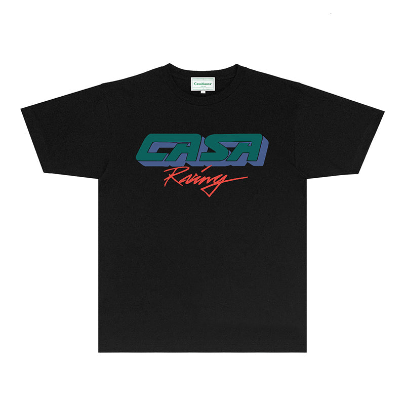 Casablanca T Shirts Fashion Print Street