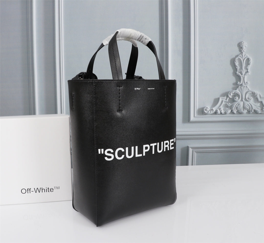 Off White Bag Casual Outdoor Convenient Tote Bag