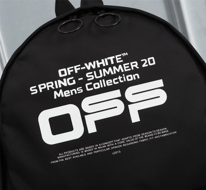 Off White Bag Casual Outdoor Convenient Tote Bag