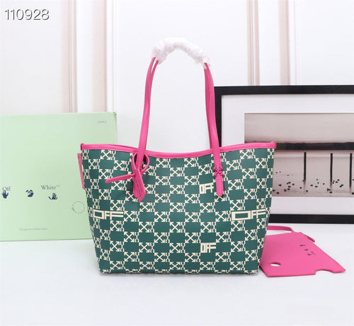 Off White Bag Casual Outdoor Convenient Tote Bag