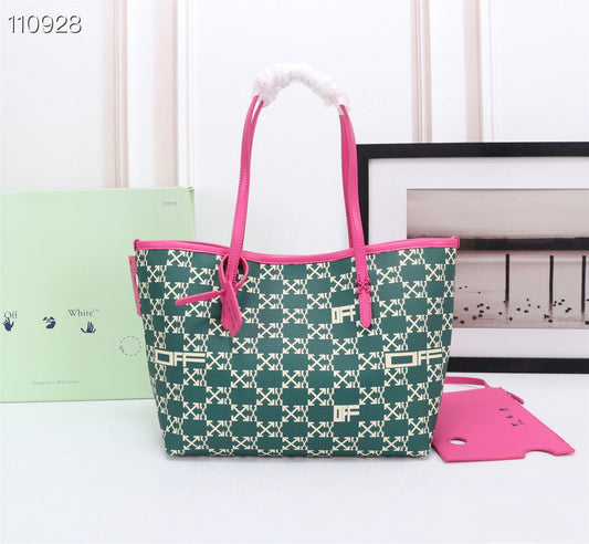 Off White Bag Casual Outdoor Convenient Tote Bag
