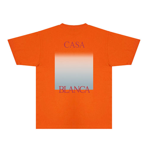 Casablanca T Shirts Fashion Print Street