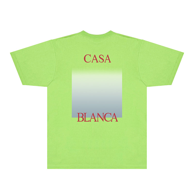 Casablanca T Shirts Fashion Print Street