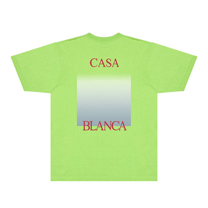 Casablanca T Shirts Fashion Print Street