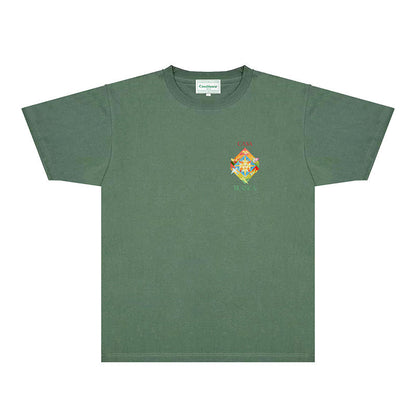 Casablanca T Shirts Fashion Print Street