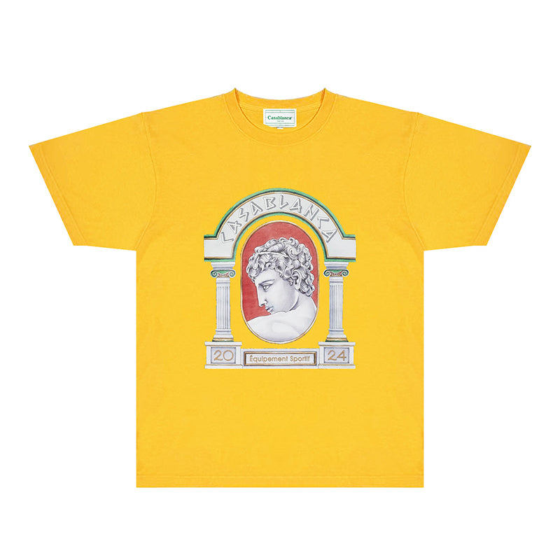 Casablanca T Shirts Fashion Print Street