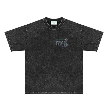 Casablanca Distressed T-Shirt