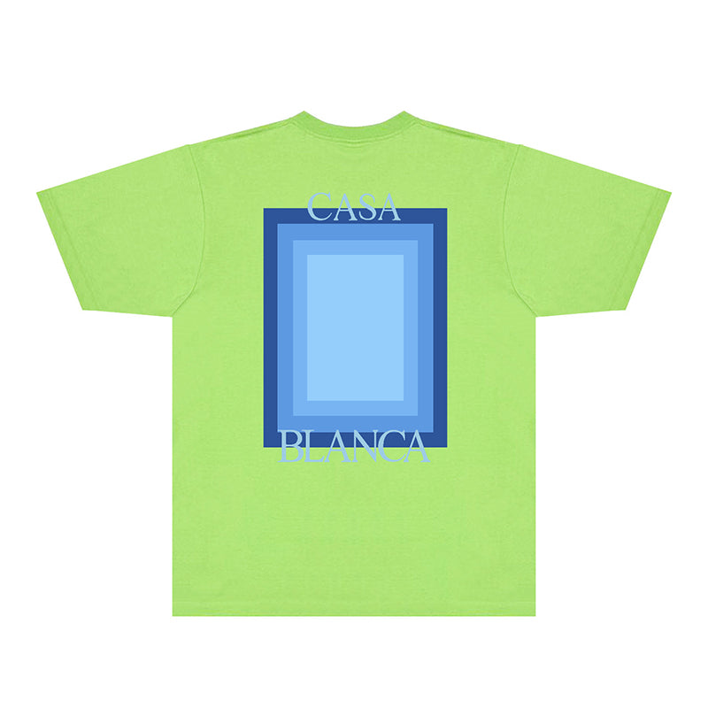 Casablanca T Shirts Fashion Print Street