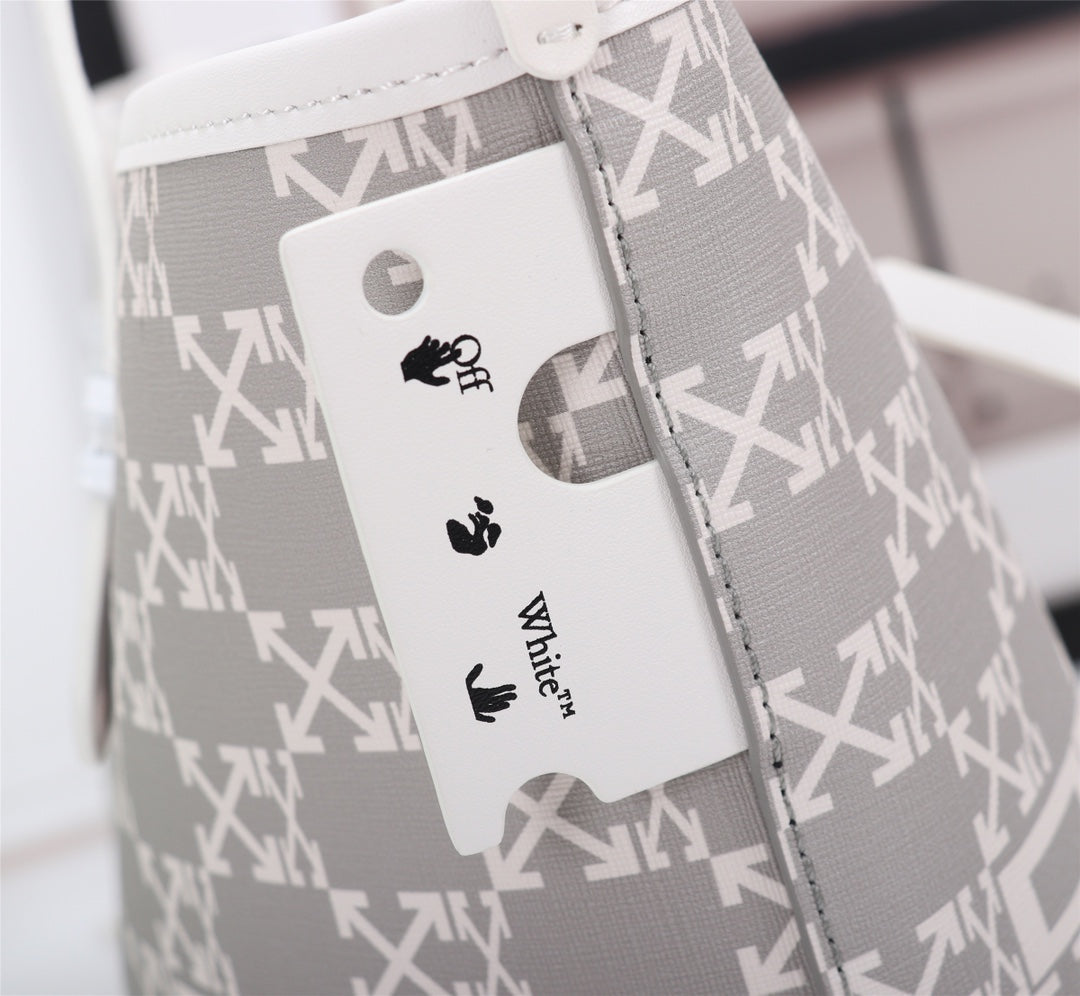 Off White Bag Casual Outdoor Convenient Tote Bag