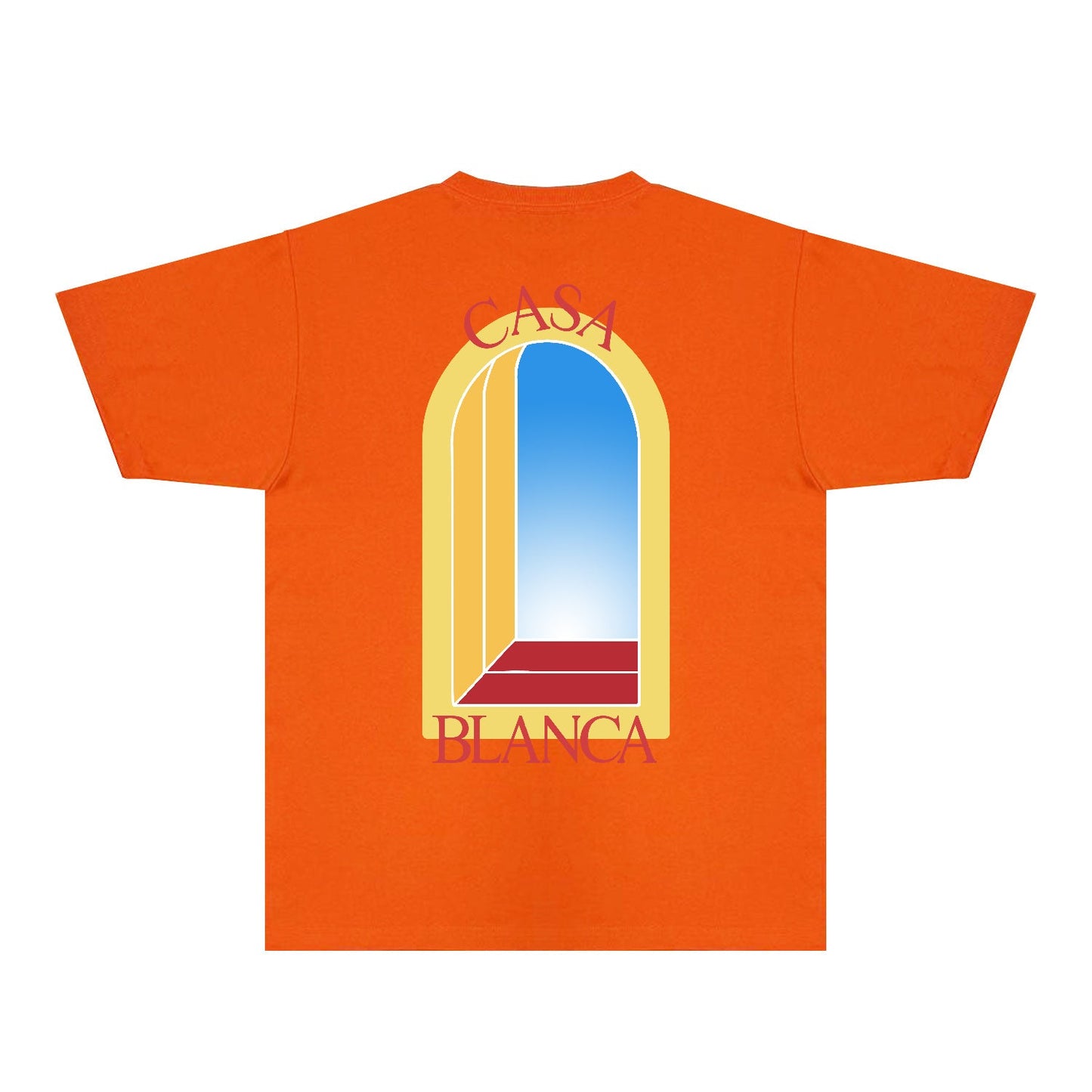 Casablanca T Shirts Fashion Print Street