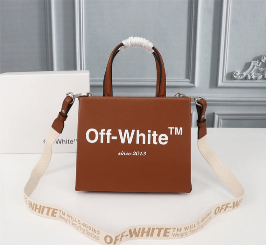 Off White Bag Casual Outdoor Convenient Tote Bag
