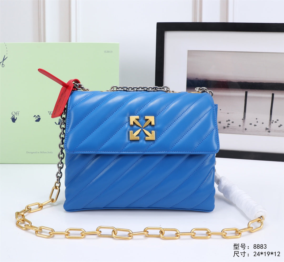 Off White Bag Casual Outdoor Convenient Tote Bag