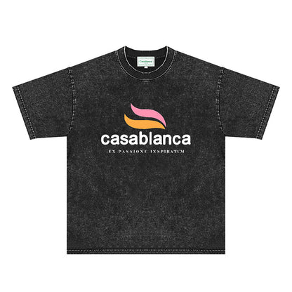 Casablanca Distressed T-Shirt