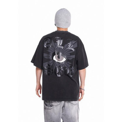 Unisex T-Shirts HOUSE OF ERRORS Old Big Eyes Print T-Shirt