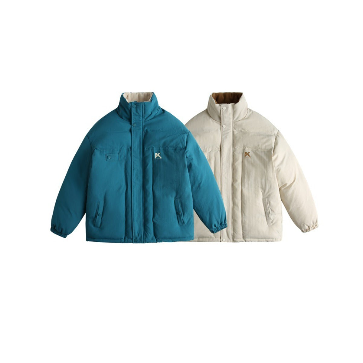 Unisex Coat Cotton-Padded Coat Men's and Women's Bread Coat Winter