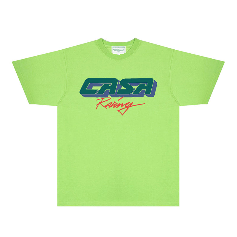 Casablanca T Shirts Fashion Print Street