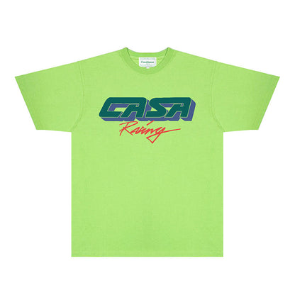 Casablanca T Shirts Fashion Print Street