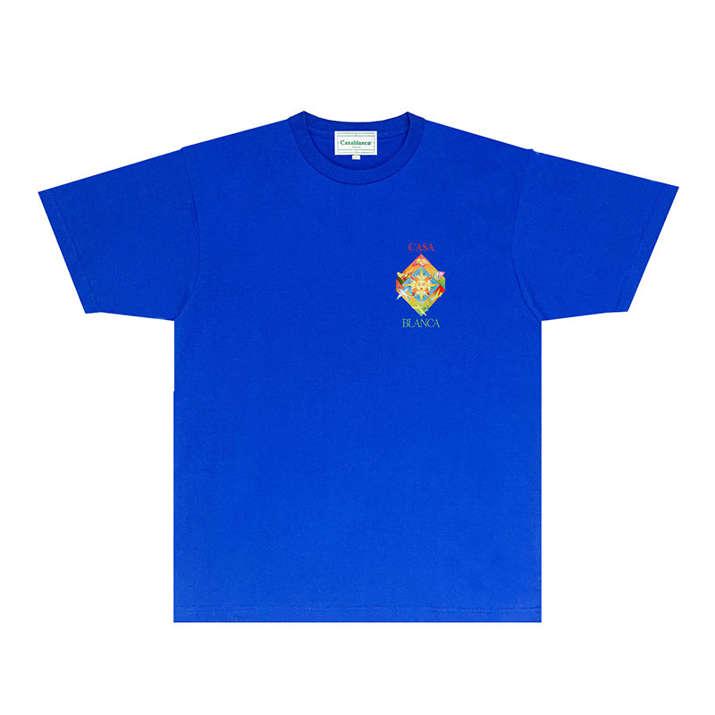 Casablanca T Shirts Fashion Print Street