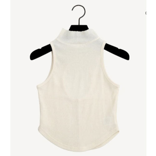 Women Vest Suspenders High Neck Sexy Vest Summer