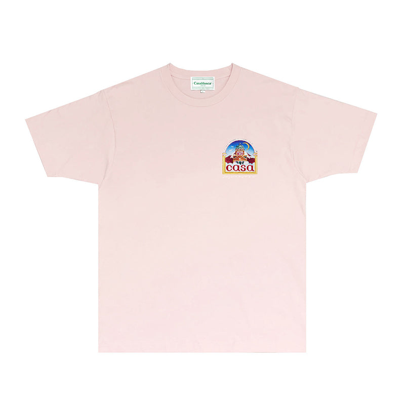 Casablanca T Shirts Fashion Print Street