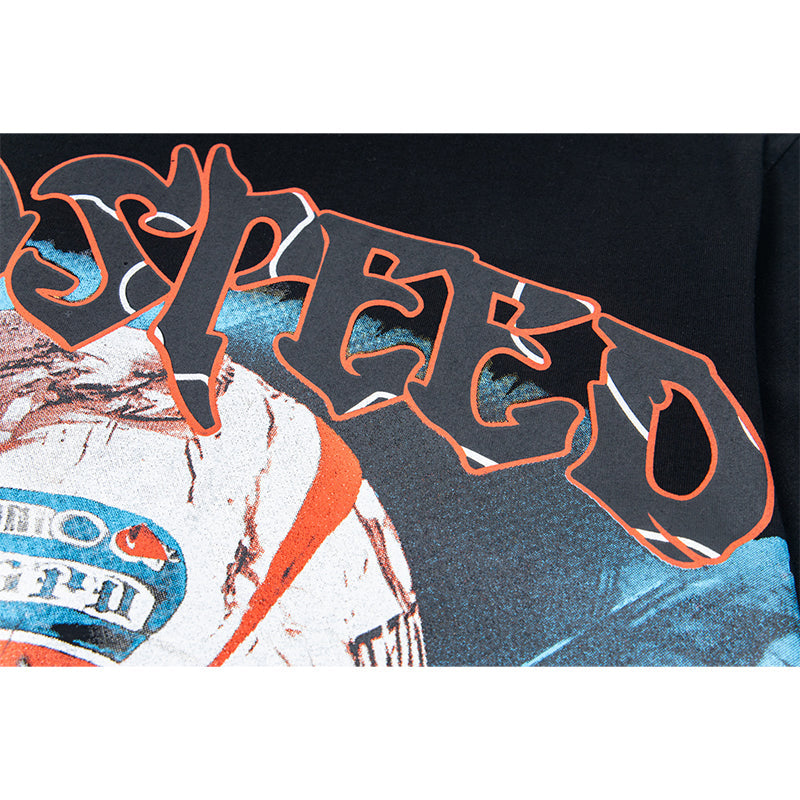 Godspeed T-Shirt Retro Fantasy Pattern