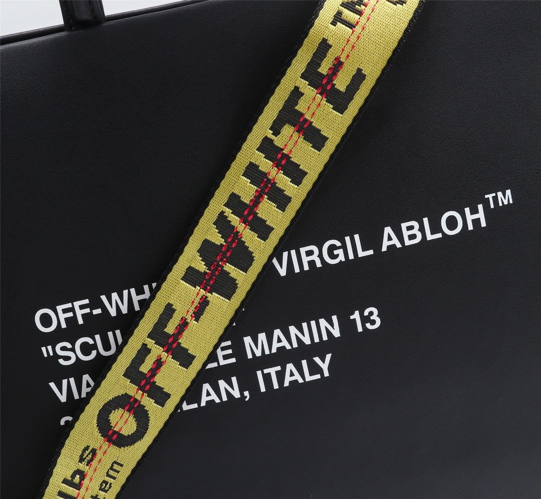 Off White Bag Casual Outdoor Convenient Tote Bag