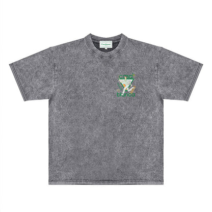 Casablanca Distressed T-Shirt