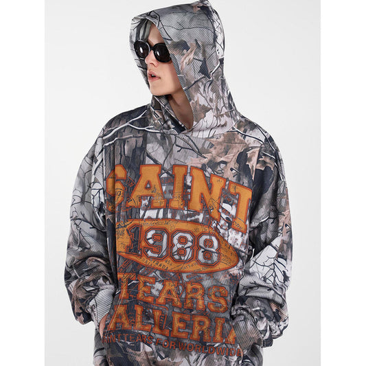 Unisex Hoodies Saint michael Tree Texture Hoodie