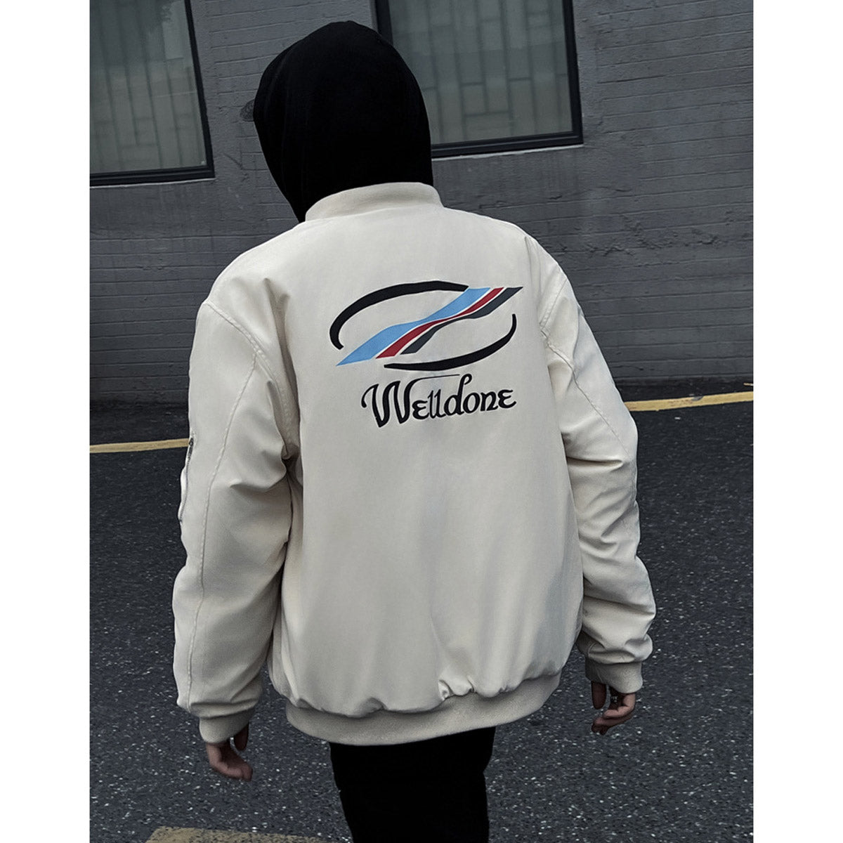 Unisex Baseball Jersey We11done Simple Loose Casual Jacket