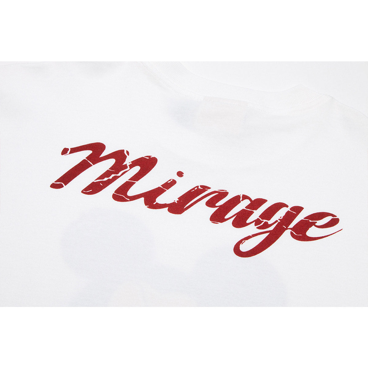 Unisex T-Shirts SEE THE MIRAGE Mickey Cartoon Print Distressed Loose T-Shirt