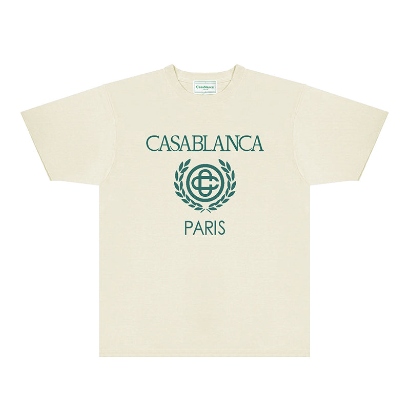 Casablanca T Shirts Fashion Print Street