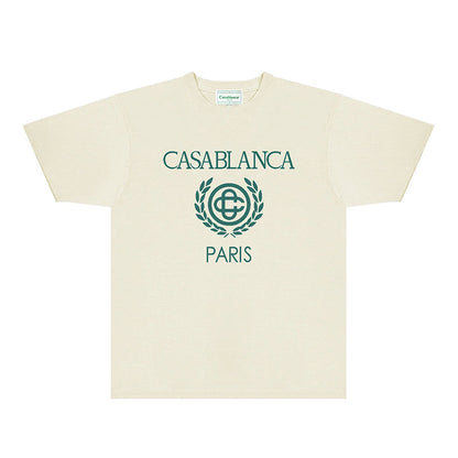 Casablanca T Shirts Fashion Print Street
