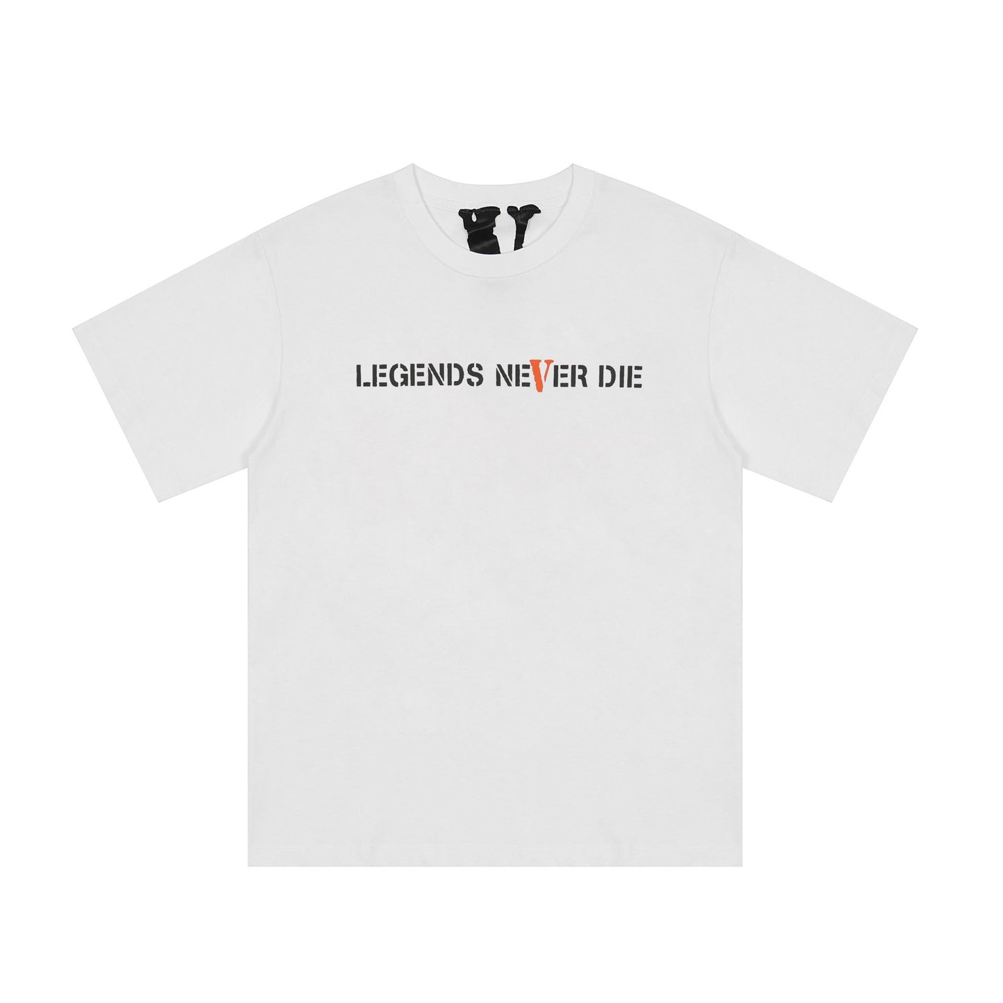 Vlone T Shirts 999 Large V Printed Short Sleeve T-shirt Men and Women Couple Loose BF Half Sleeve
