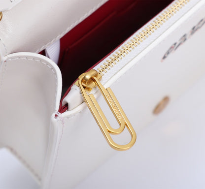 Off White Bag Casual Outdoor Convenient Tote Bag