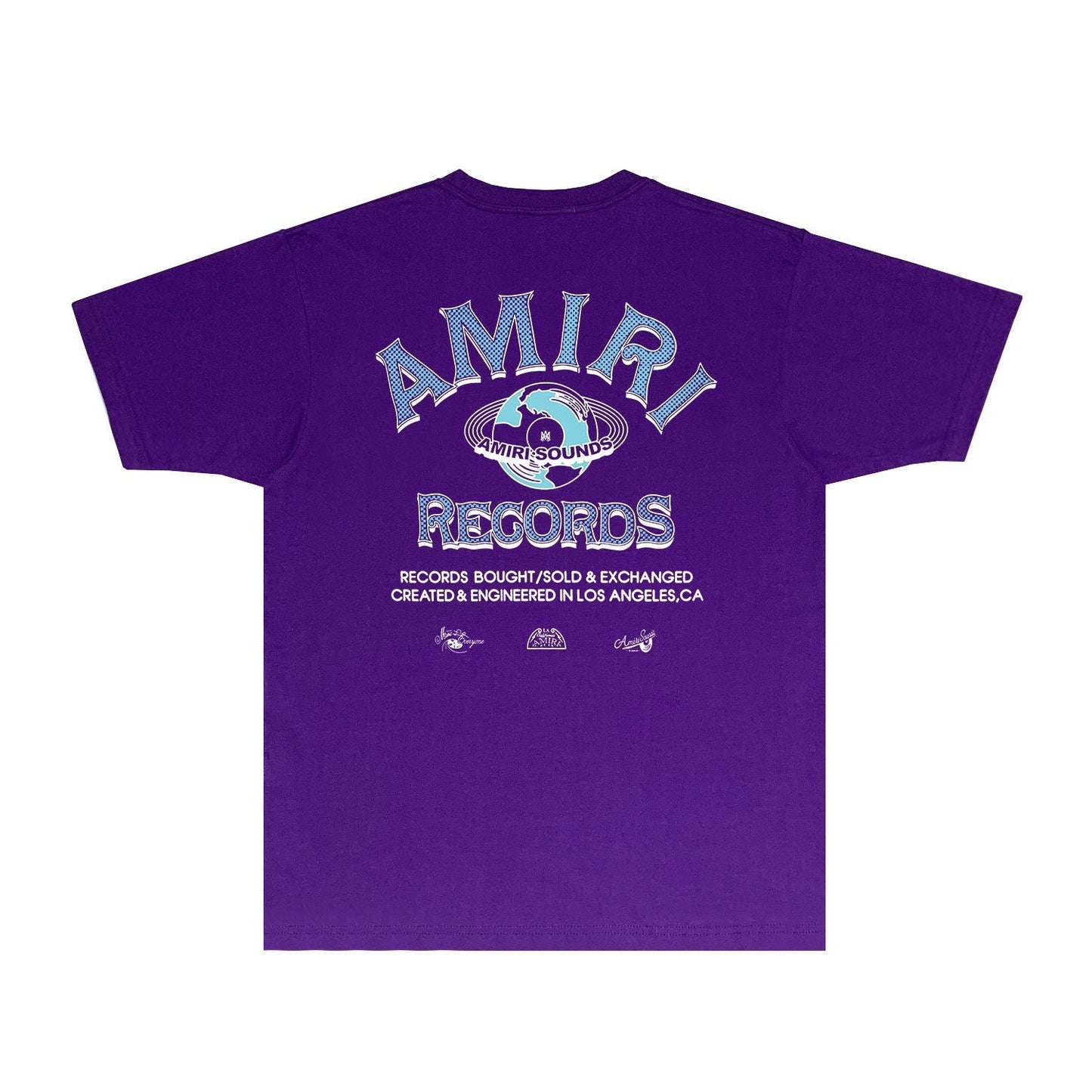 Amiri T Shirts Printed Trendy Pure Cotton