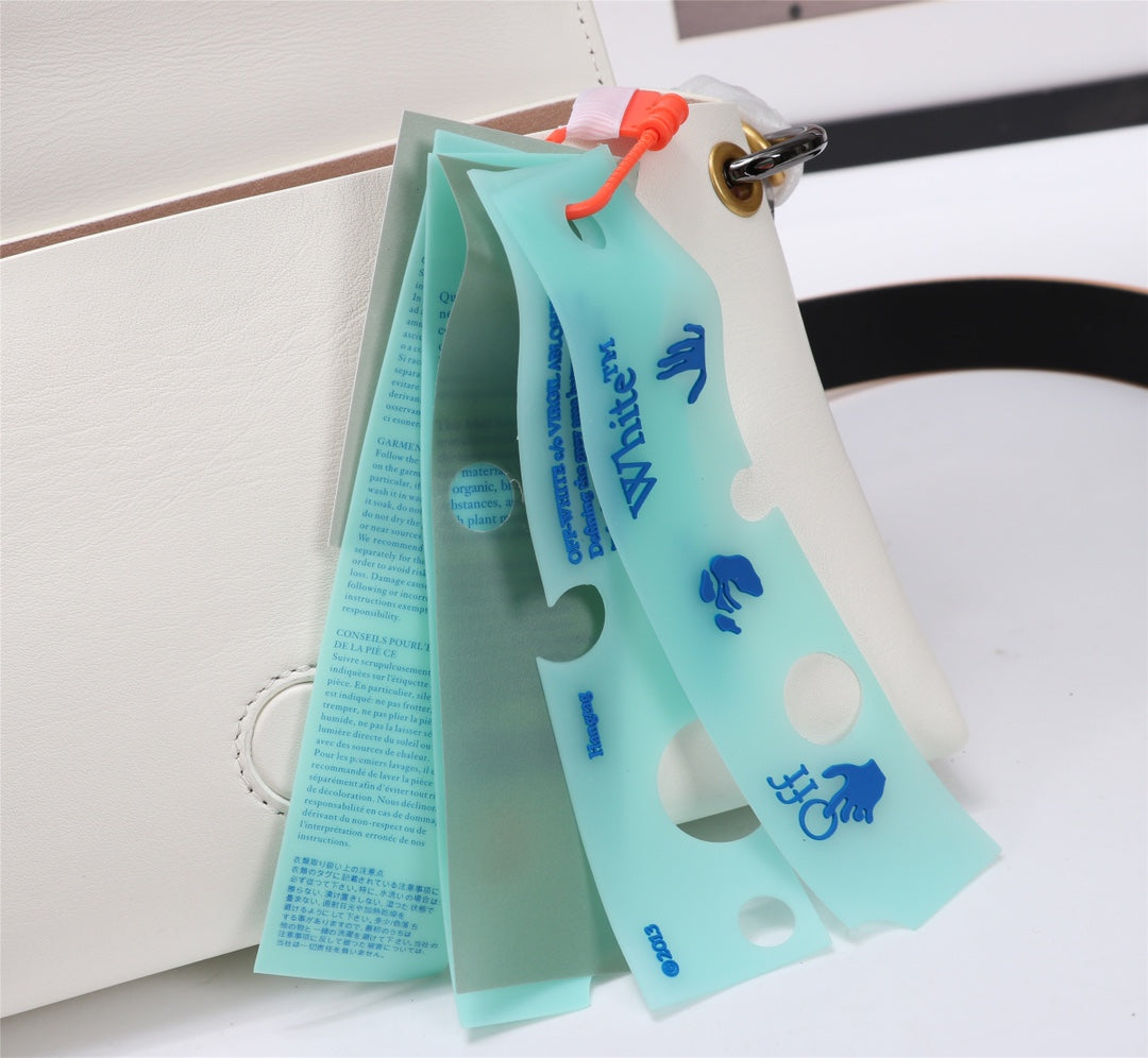 Off White Bag Casual Outdoor Convenient Tote Bag