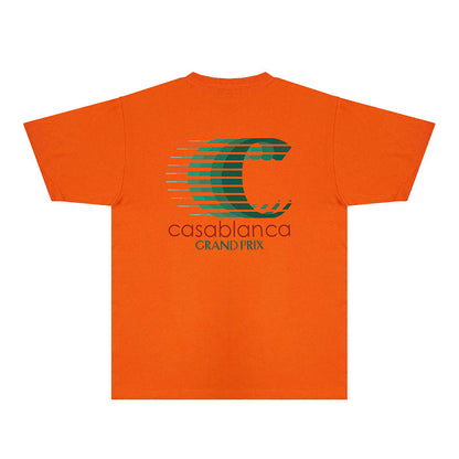 Casablanca T Shirts Fashion Print Street