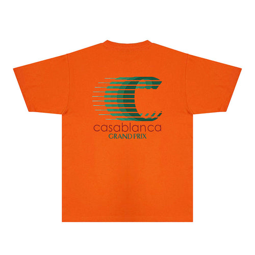 Casablanca T Shirts Fashion Print Street