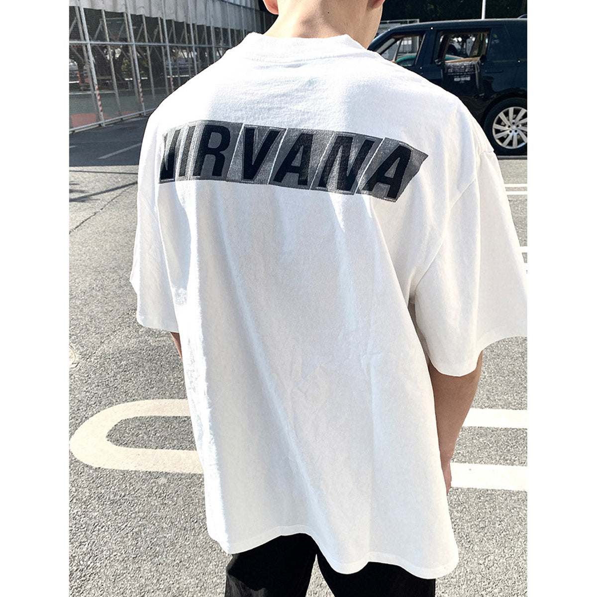 Unisex T-Shirts Nirvana Band Vintage Loose T-Shirt