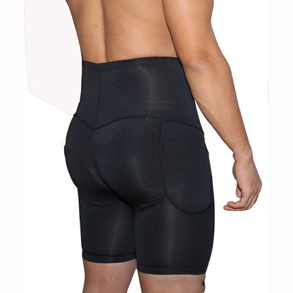 Men's Back Hip Design Belly Contracting Boxer Shorts