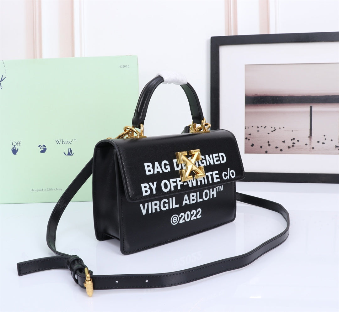 Off White Bag Casual Outdoor Convenient Tote Bag