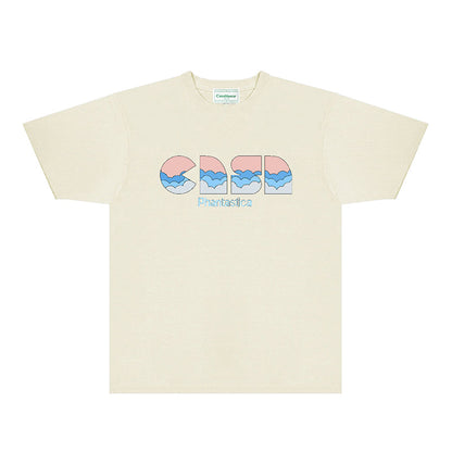 Casablanca T Shirts Fashion Print Street